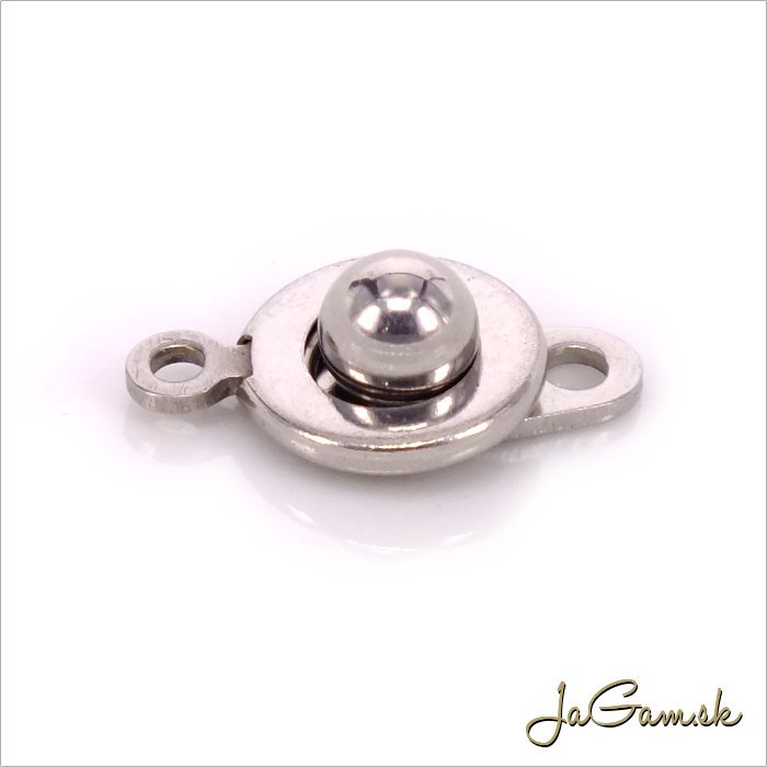 Zapínanie CHIRURGICKÁ OCEĽ 15x9x5mm, 1 pár (CH1203)